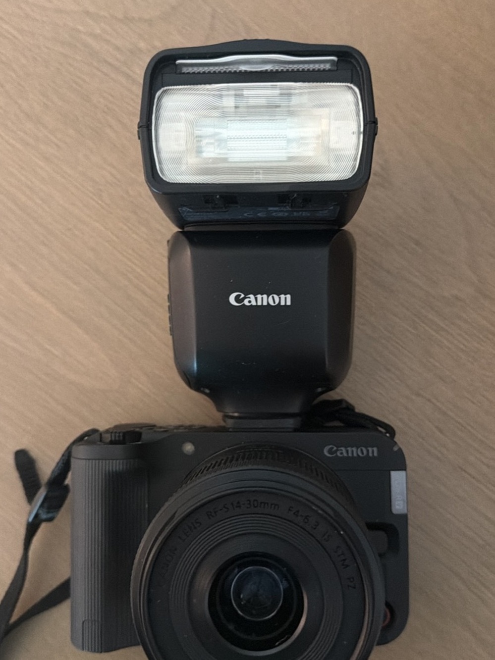 Canon Black Hot-Shoe Mounted External Flash
